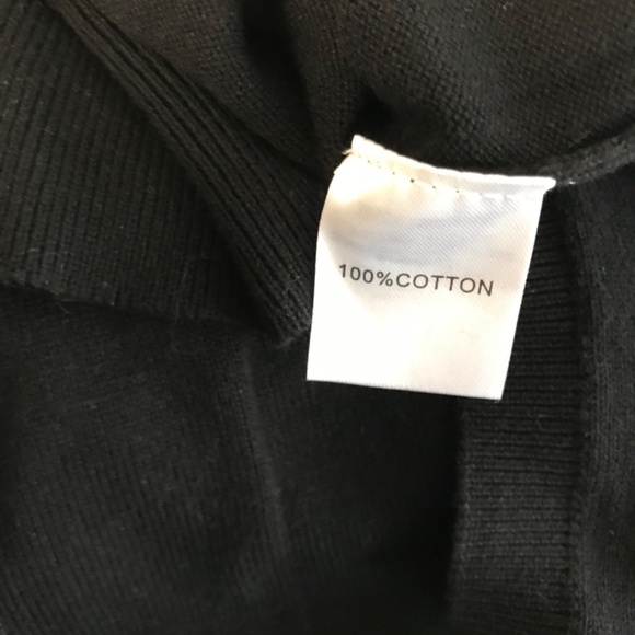 Kallspin NWT Men’s 💯 % Cotton Knit Vest Sleeveless Black US XXL - Picture 6 of 7